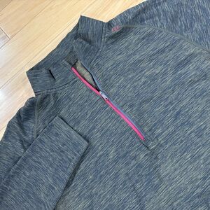 Lululemon Half Zip Pullover Shirt Mens XL Green Seamless Long Sleeve Tech Top